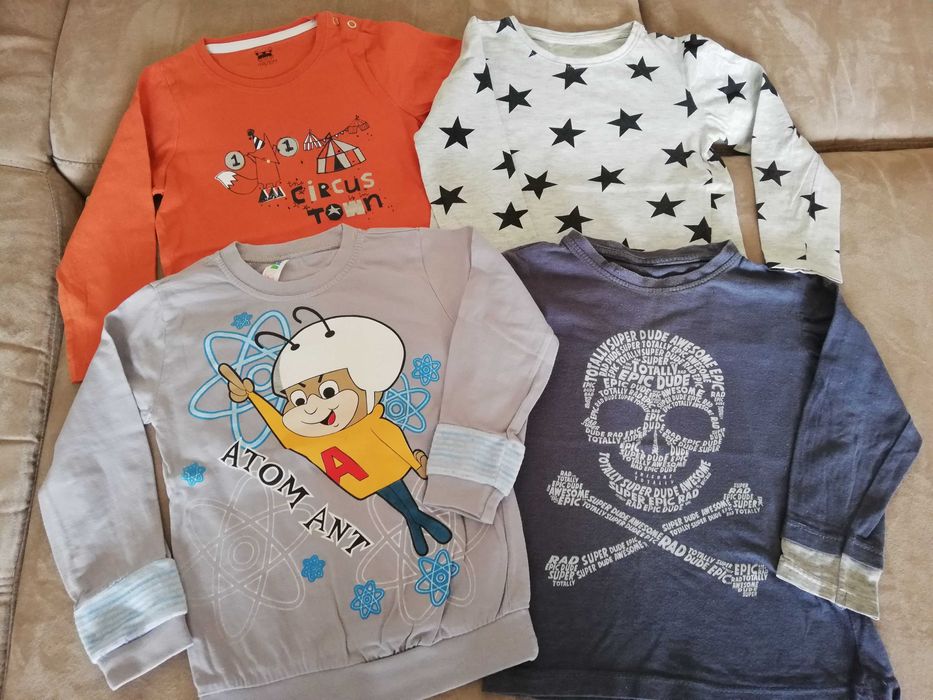 ГОЛЯМ ЛОТ 23 части детски дрехи 98-104 см.