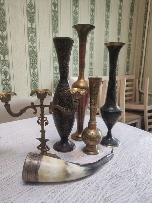 Вазы из бронзы и меди