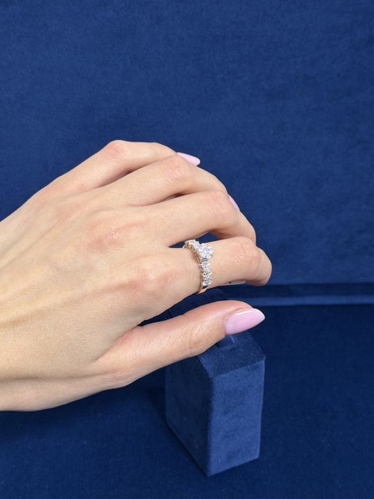 Inel aur 18k cu diamante 0.50ct