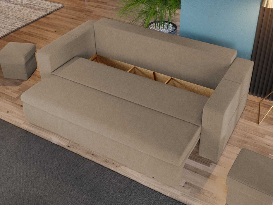 Canapea Extensibila Rita Cappuccino