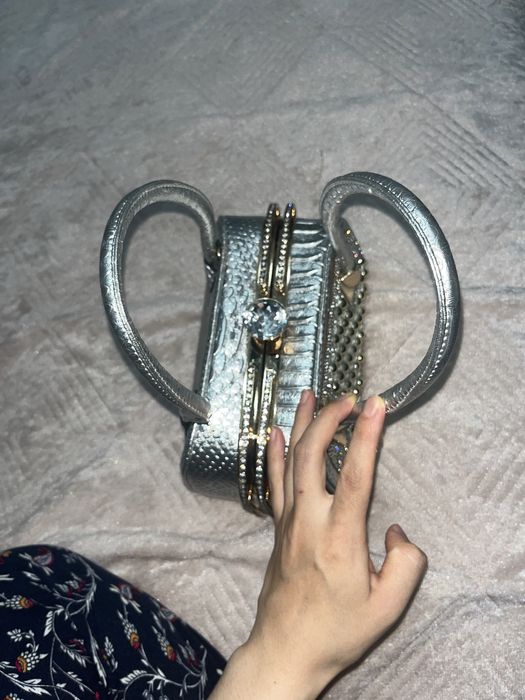 сумка женская блестящая