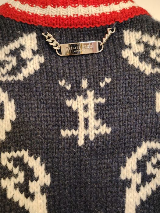 Philip Plein нов оригинален пуловер