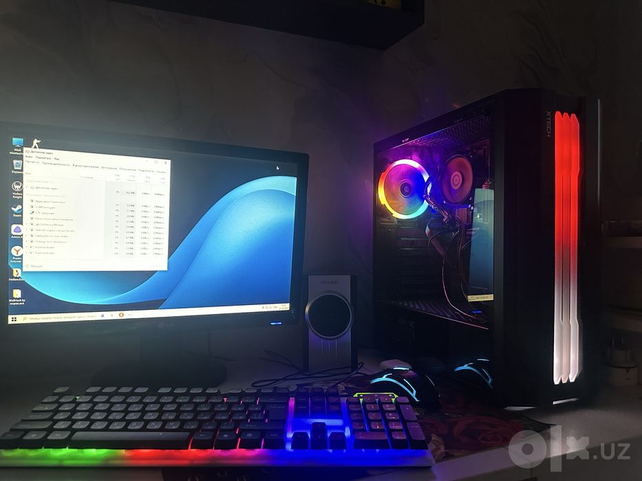 ИГРОВОЙ ПК — RX 580 8GB | 8GB DDR4 | i3-6100
