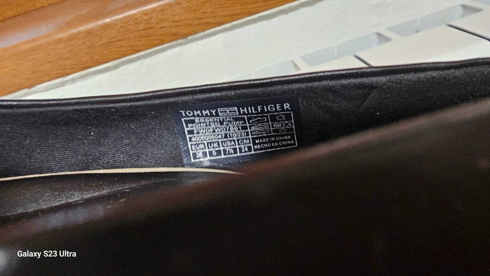 Дамски елегантни обувки на ток, Tommy Hilfiger