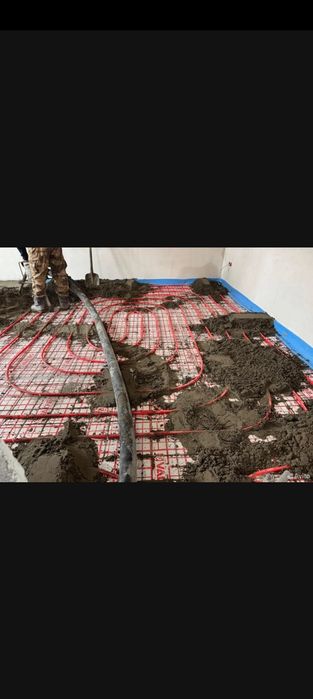 Полсухая  стяжка