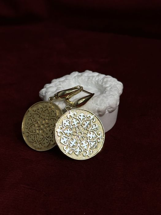 Золотые серьги/BariBarShop/0•0•12