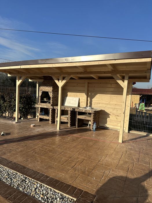 Foisoare si terase moderne din lemn