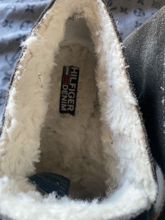 Ghete Tomy Hilfiger blanite
