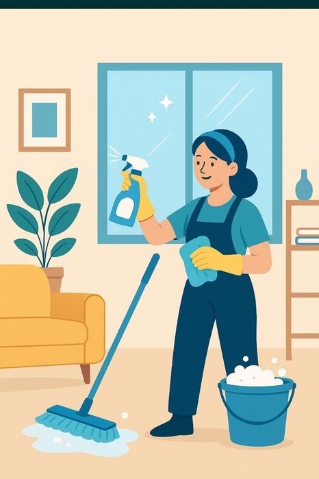 Уборкага ишлиман