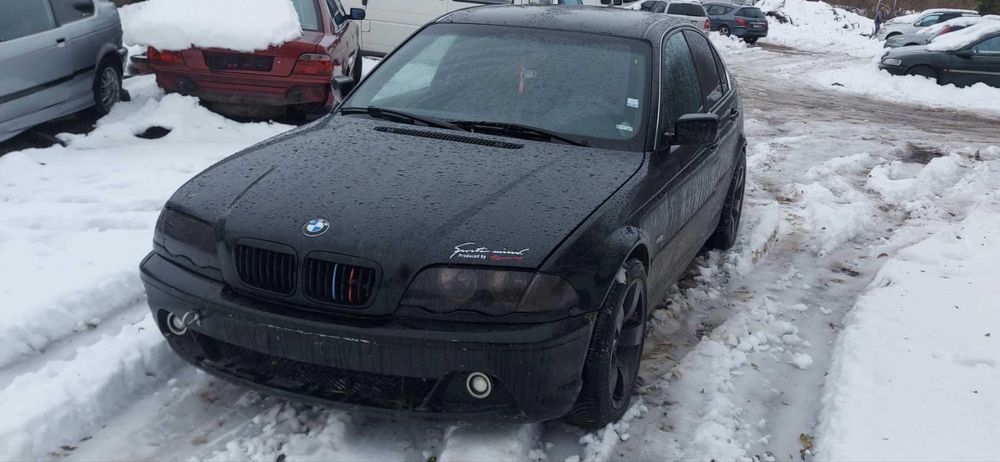 BMW E46 330 184 кожен салон на части