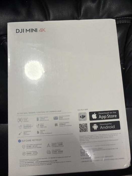 Drona dji mini 4k noua sigilata