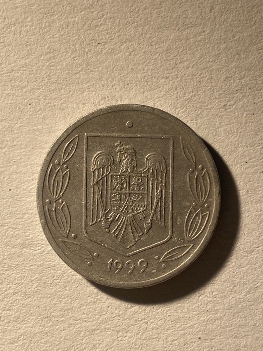 moneda veche 500 de lei *an 1999