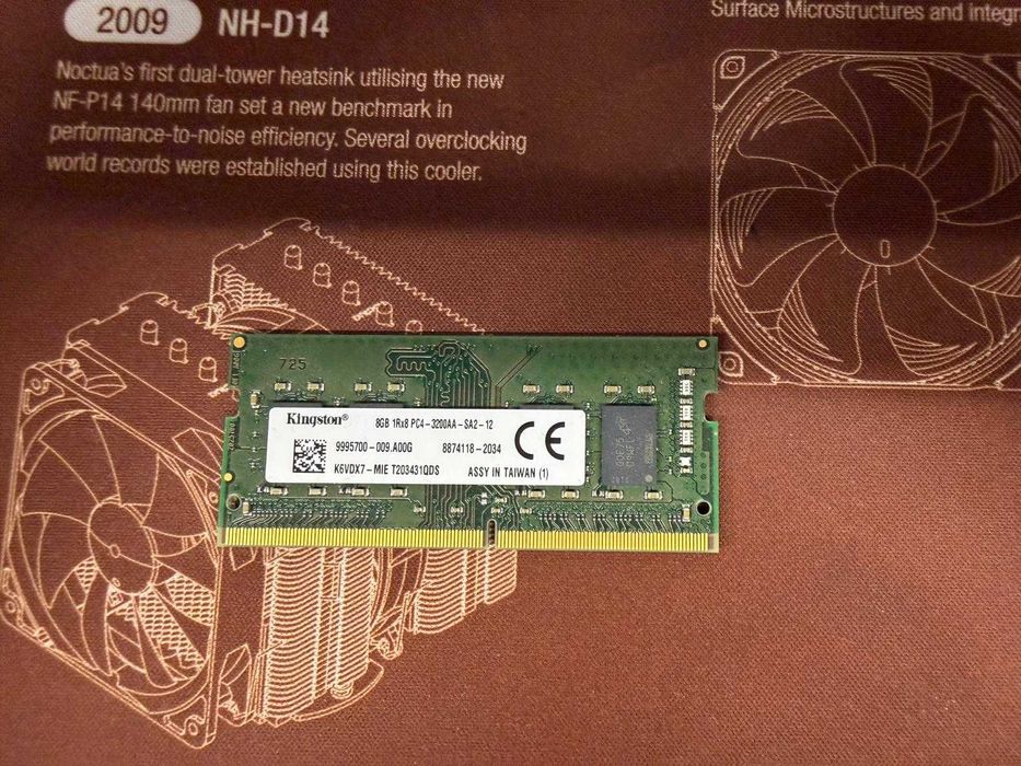 Memorie RAM Laptop 8GB DDR4 3200MHz Kingston