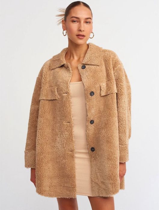 Куртка рубашка женская Dilvin LIME