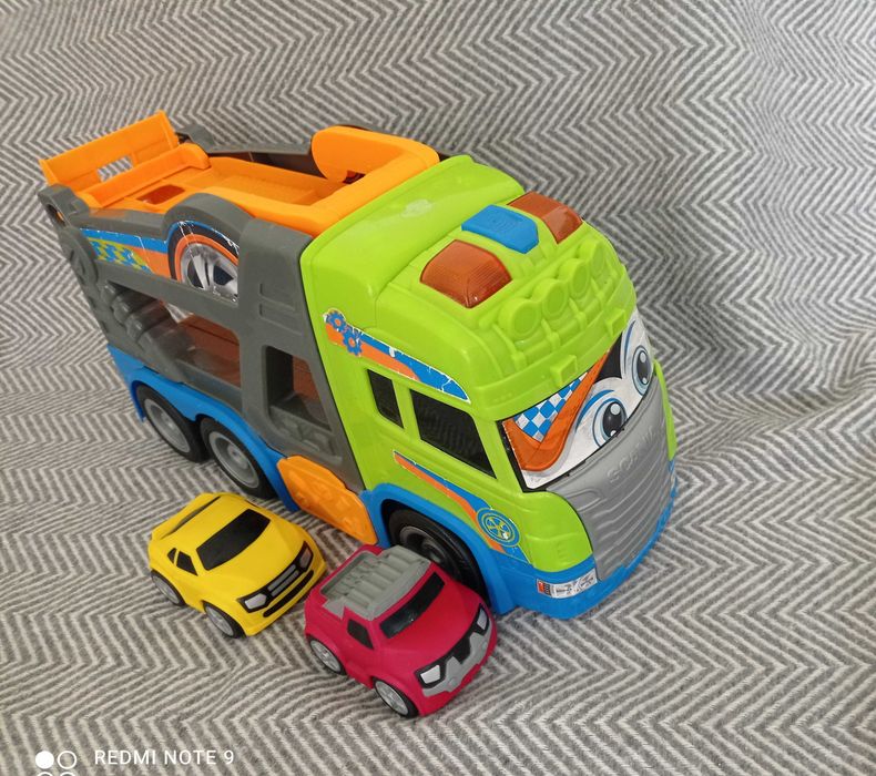 Dickie toys автовоз с две коли