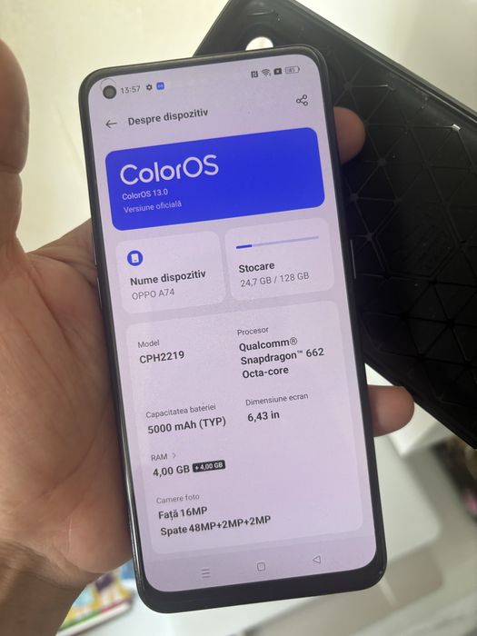 Oppo A74 128GB 5000Mah