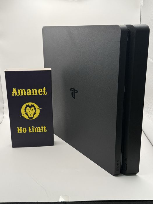 PlayStation 4 Slim Disc 512GB CA NOU Model: CUH-2216A si 2 Controlare.