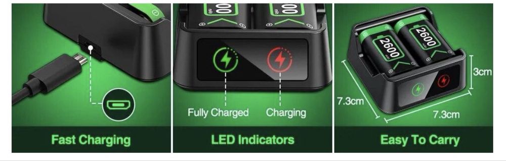 Геймърски джойстик с батерия