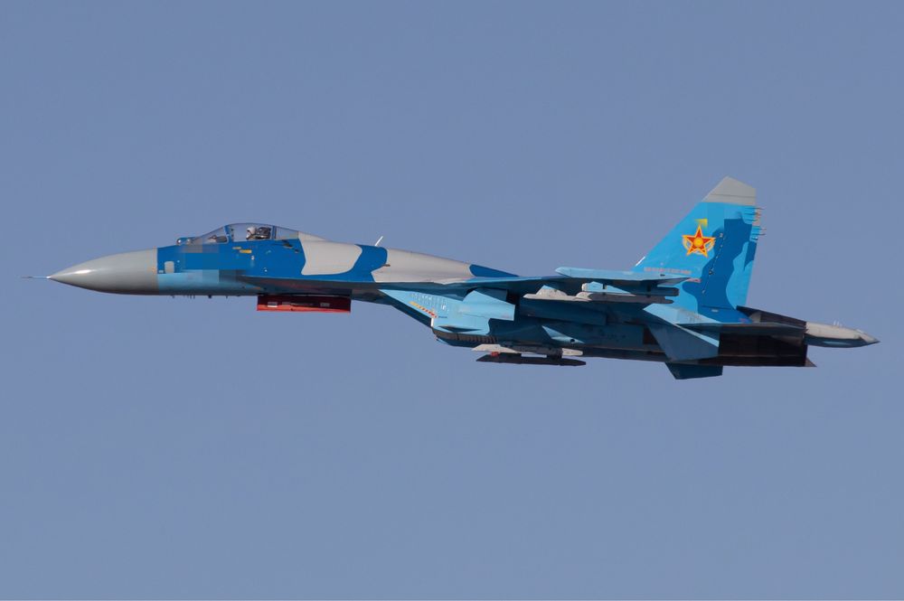 Су-27БМ2 советский истребитель