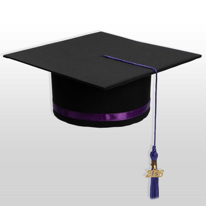 Toca, Esarfa si Cocarda, Set Nepersonalizat, Mov, Liceu, Facultate