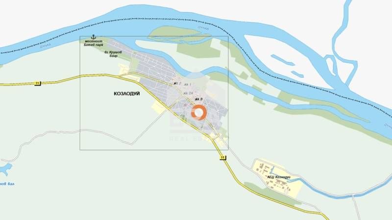 Парцел в регулация и строително разрешение  - гр. Козлодуй