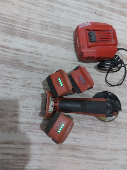 Hilti, акумулаторен шлайф!