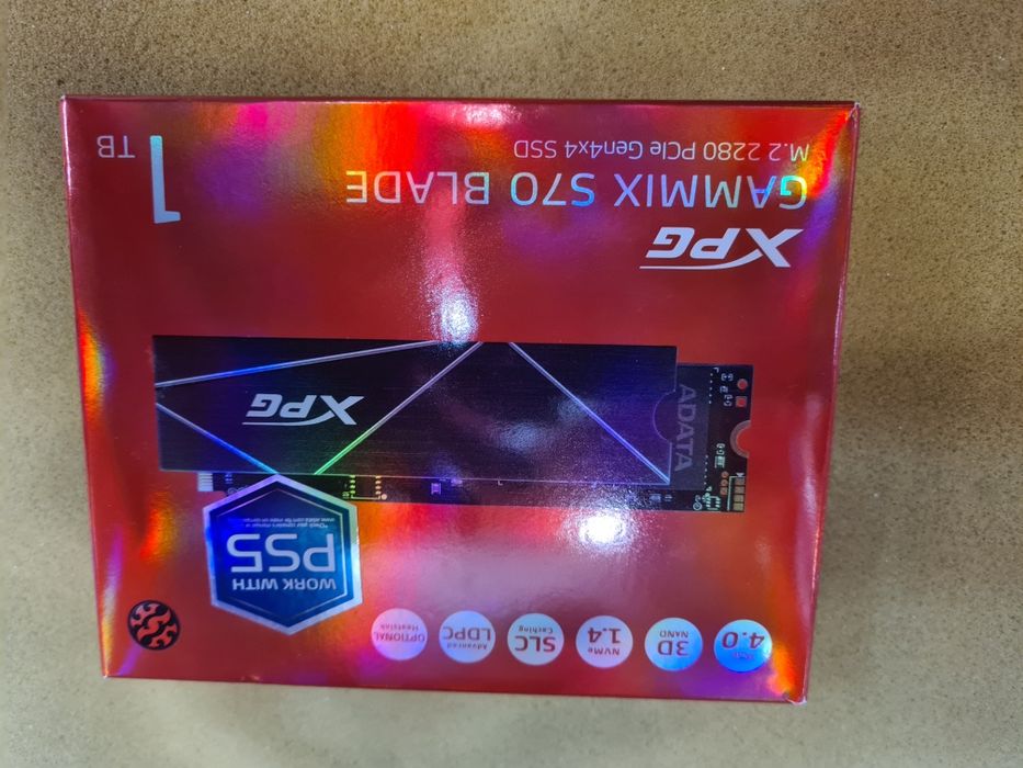 1tb adata xpg gammix s70 blade съвместимо с PlayStation 5 PS5