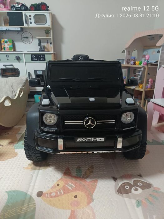 Акумулаторен джип Mercedes-benz G63 AMG 6x6