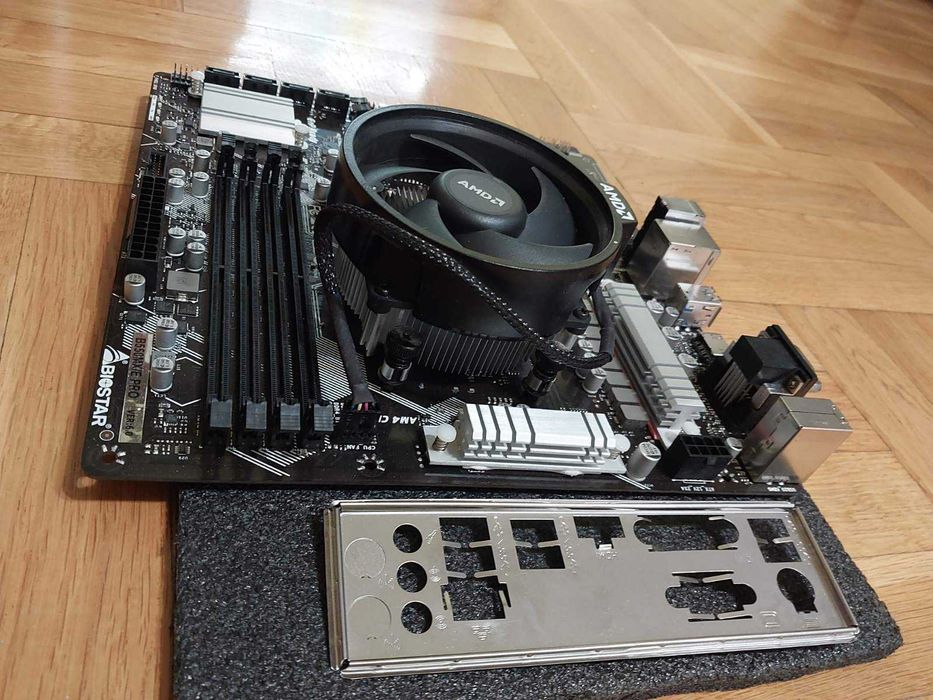 Ryzen 5 3600 + Biostar B550MX/E Pro ver.6.0 + Wraith Stealth