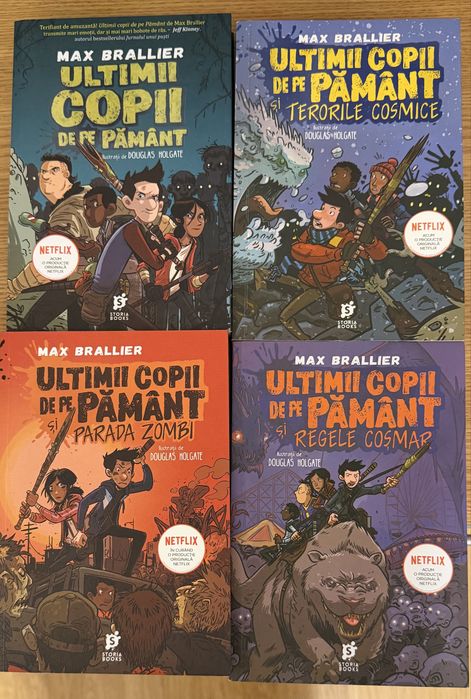 Ultimii Copii de pe Pământ – Set 4 volume (Max Brallier)