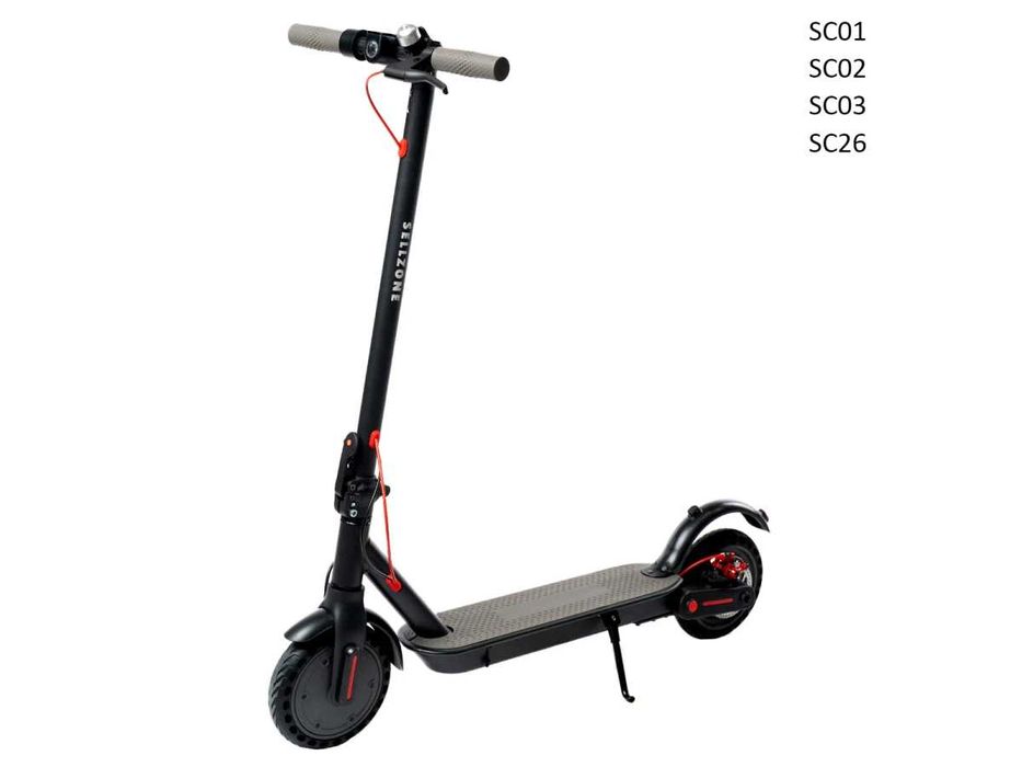 Trotinetă electrică SC01-03/26 viteză limitată la 25 kmh roți 8.5 inch