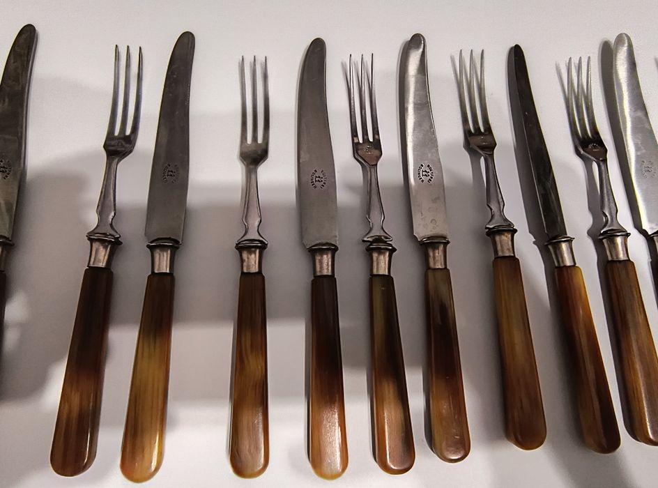 Rostfrei Solingen колекционерски нож и вилица