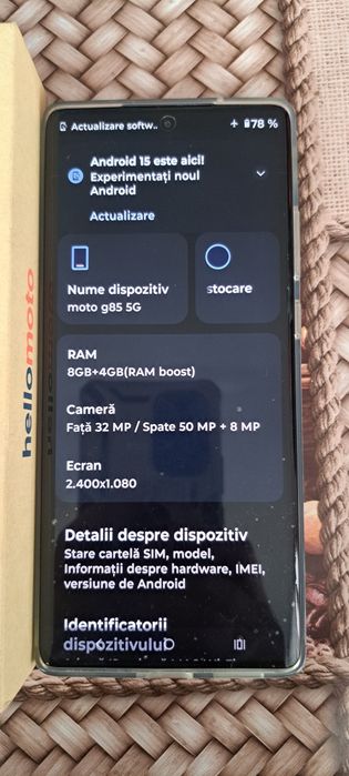 Motorola G85 | 5G | 256 | 8GB ram