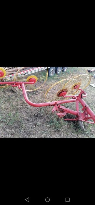 Grebla soare tractor paie fan lucerna