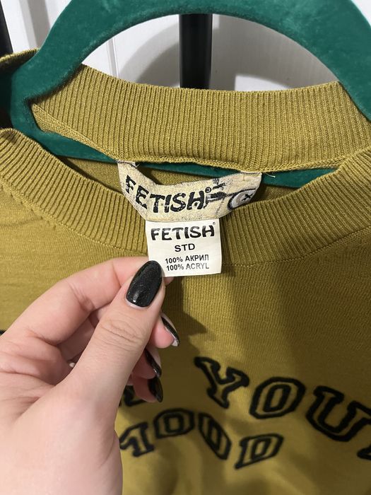 Блуза Fetish с надпис