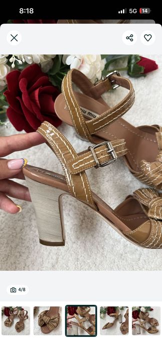 Miu Miu сандали guess liu jo