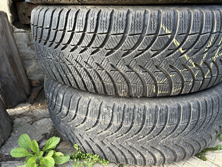 4 зимни гуми michelin 215 60 17
