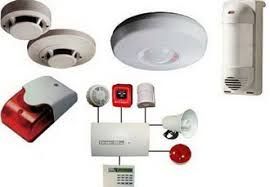 Установка охранных и пожарной сигнализации