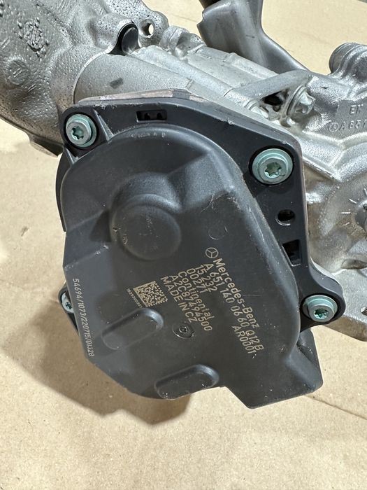 Racitor gaze / Egr Mercedes C E GLC GLK GLE ML S 2.2 Euro 5 6