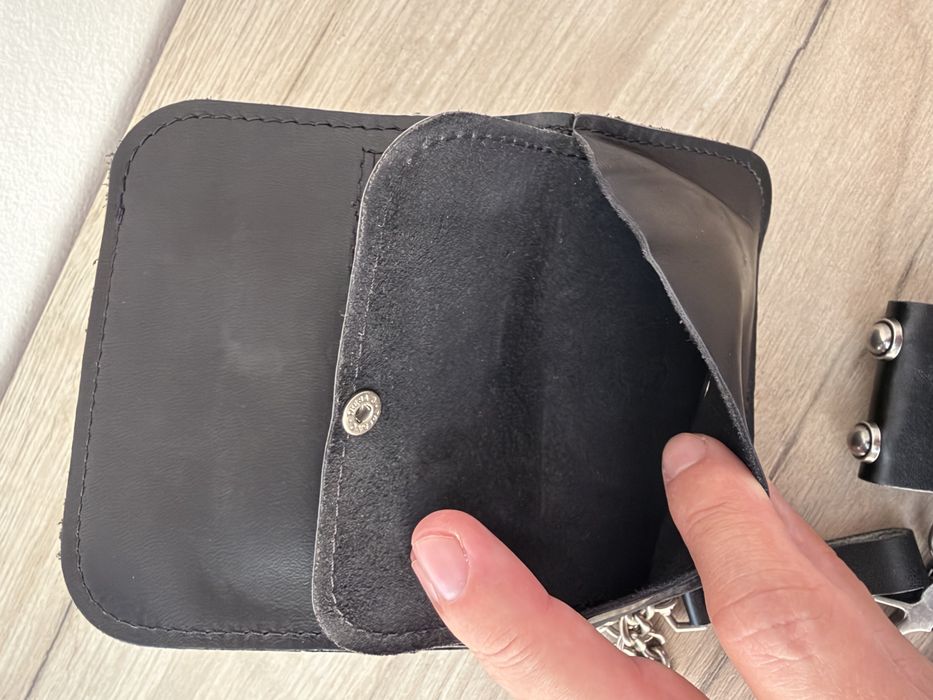 Portofel de piele + breloc DIESEL