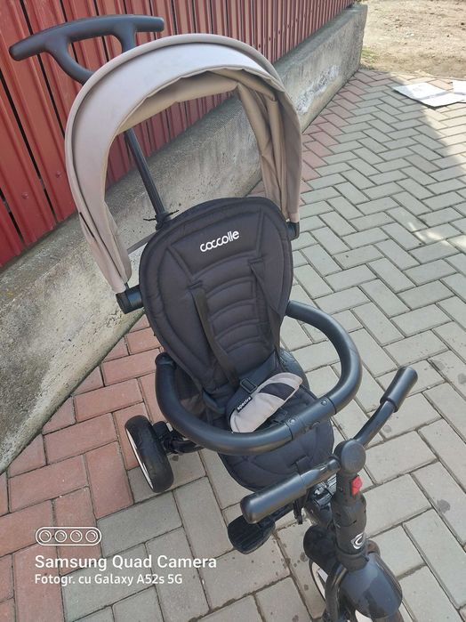 Vând tricicleta ultrapliabila cu poziție de somn.