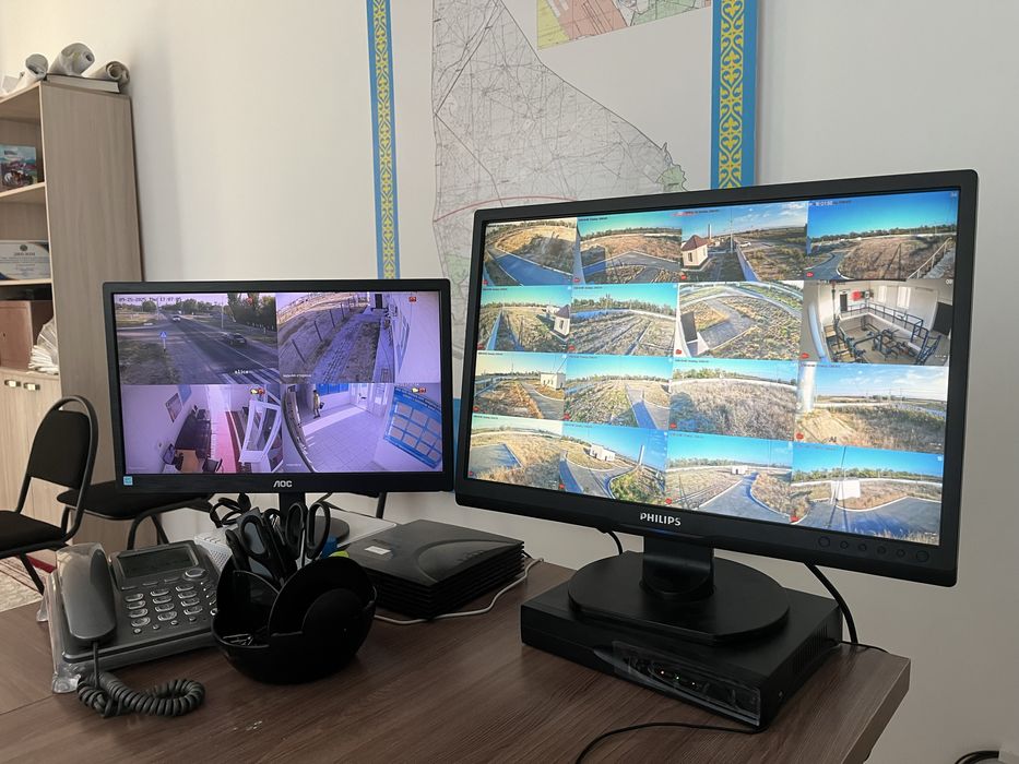 Установка камеры видеонаблюдения