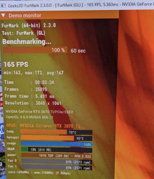 Asus TUF GeForce RTX 3070 Ti