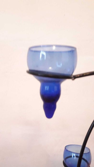 Suport din fier cu sase pahare