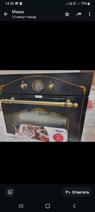 Духовка новая Hansa Европа