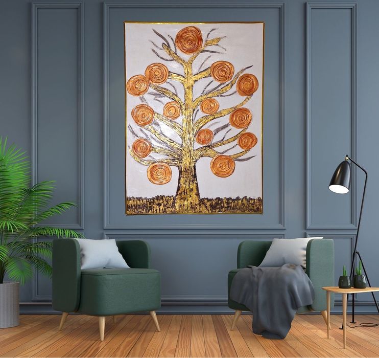 Интерьерные картины ручной работы из акрила, эксклюзивные.