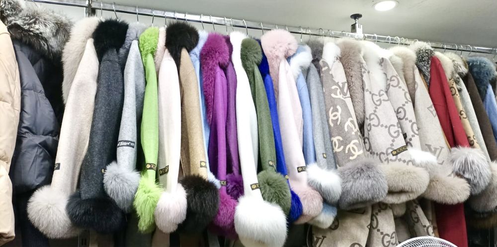 Vand Palton din lana alpaca cu vulpe naturala la 799lei