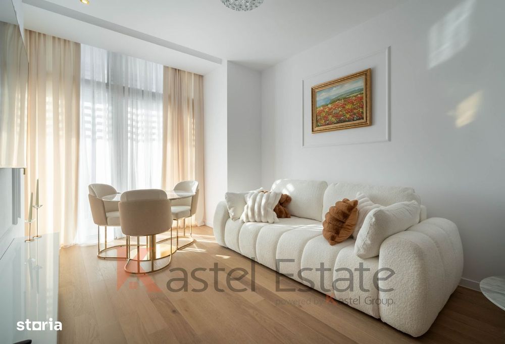 2 camere Upsite Floreasca I mobilat | parcare + boxă | inchiriat | Com