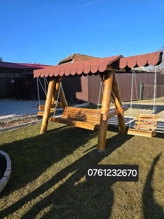 Mobilier rustic oentru gradina