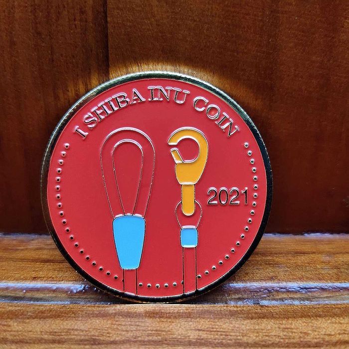 SHIB Coin Медна възпоменателна монета, биткойн